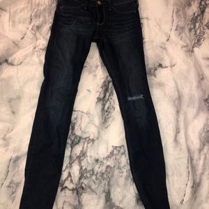 hollister low rise jean jegging